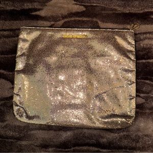 Victoria Secret Gold Sequin Fold Over Clutch